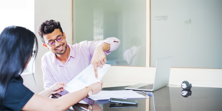 قرض الأعمال شبه المضمون