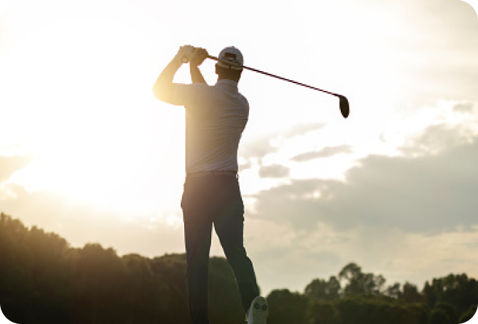 complimentary golf across