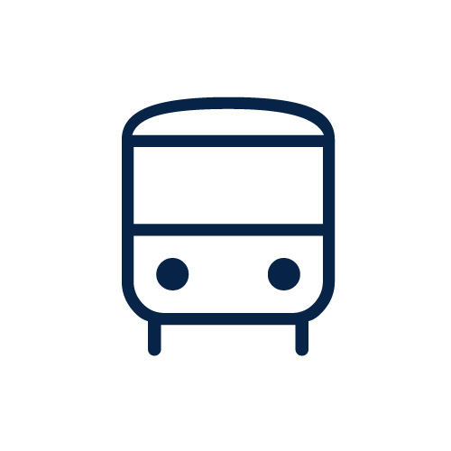 Complimentary bus services to and from our main offices