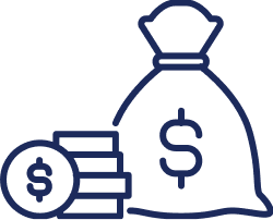 Deposit cash cheques and receive local and international payments