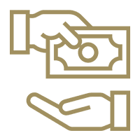 Foreign currency cash via branches