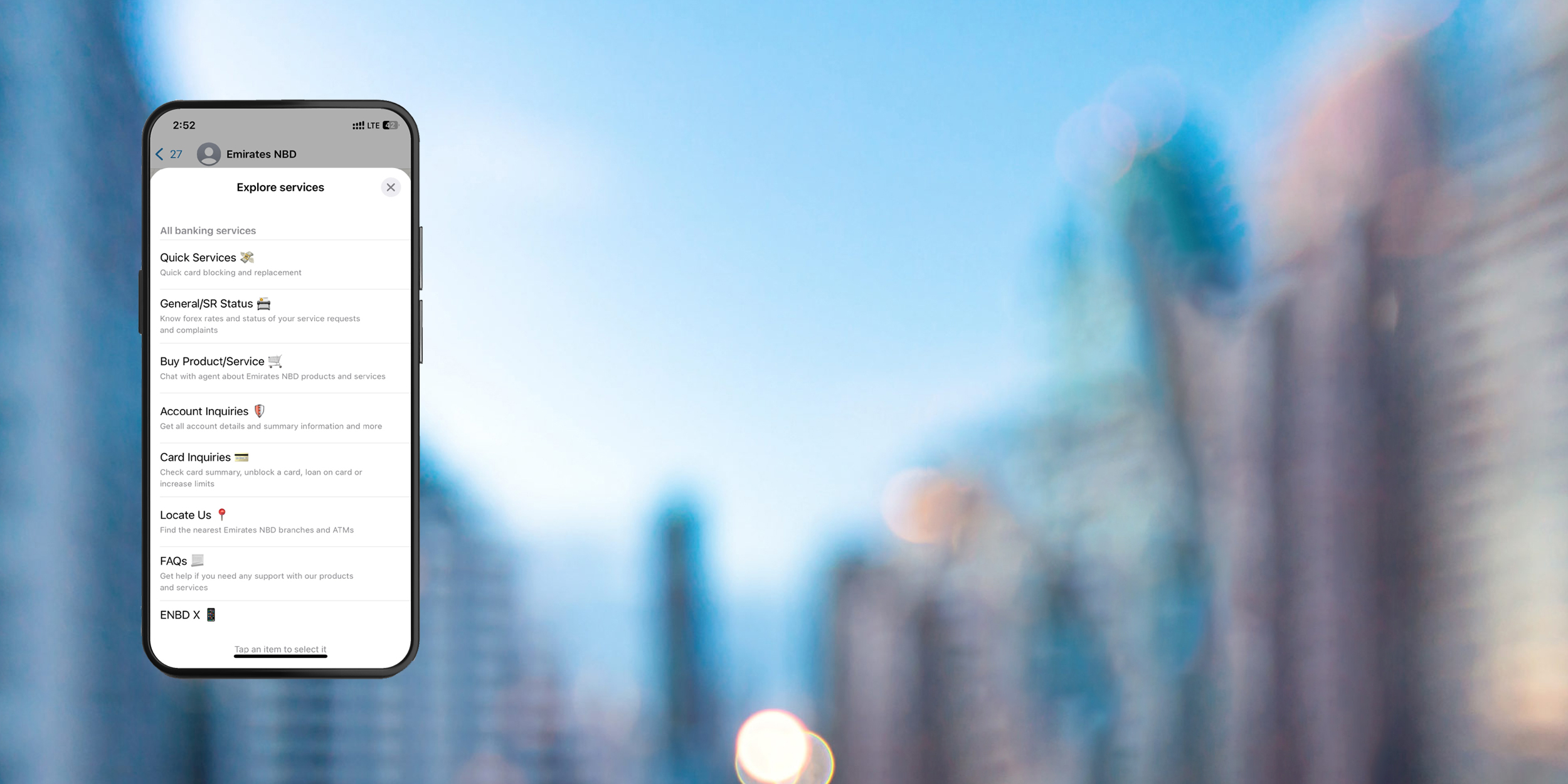 BannerWithHighLights  WhatsApp Banking